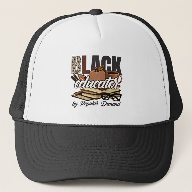 Hat-Black History Month Trucker Cap (Front)