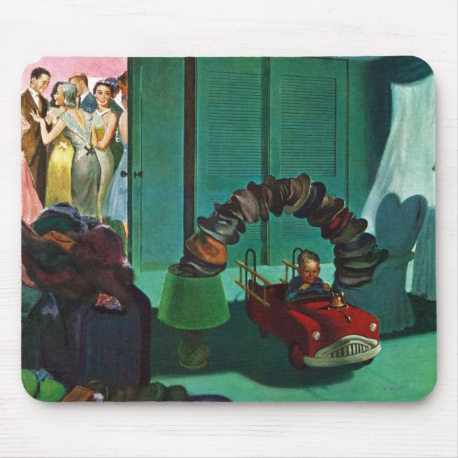 Hat Bridge Mouse Pad (Front)