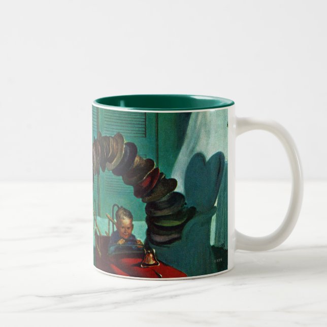 Hat Bridge Two-Tone Coffee Mug (Right)