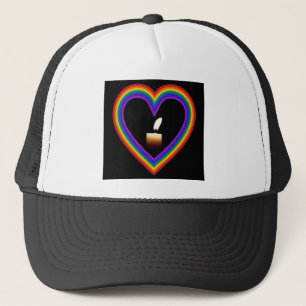 Hat Candle In A Rainbow