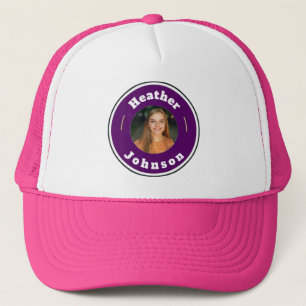 Hat- Custom Personalised (add name & photo) Trucker Hat