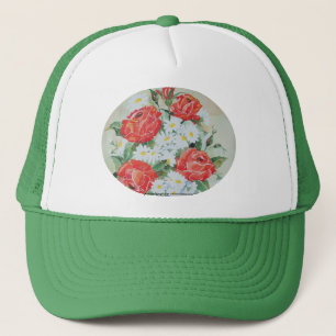 Hat Daisies and Roses