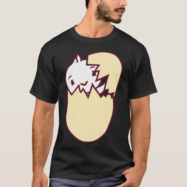 Hat, easter, celebrate, hare, chicken, easter egg, T-Shirt (Front)