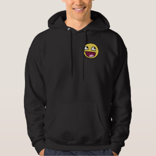 Hat face hoodie