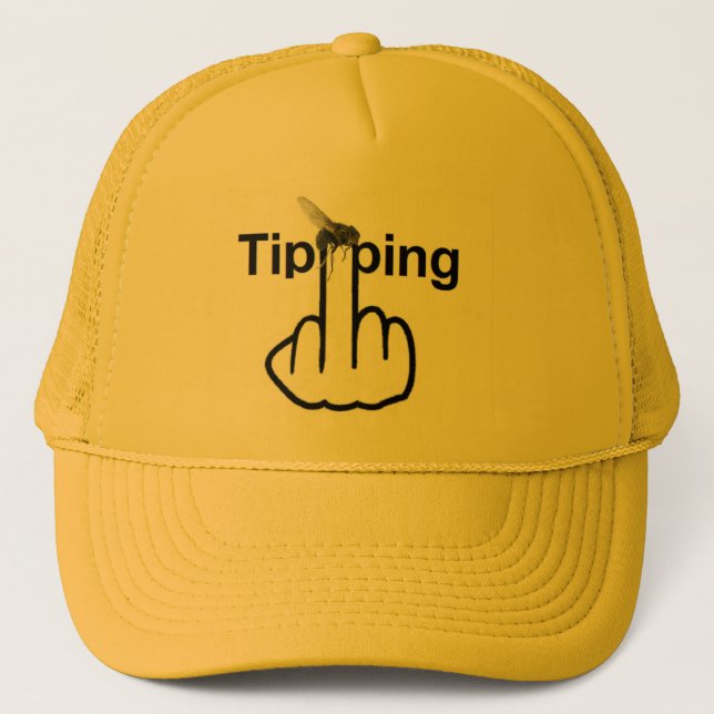 Hat Fly Tipping Flip (Front)