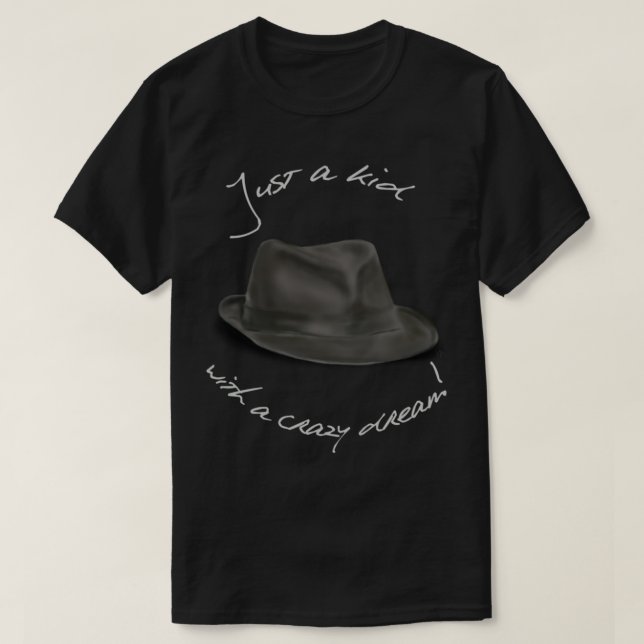 Hat For Leonard. Crazy Dream Chalk!  Premium  T-Shirt (Design Front)