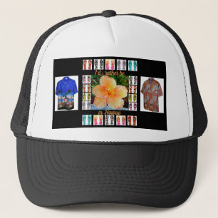 Hat, Hawaii Tapestry Trucker Hat
