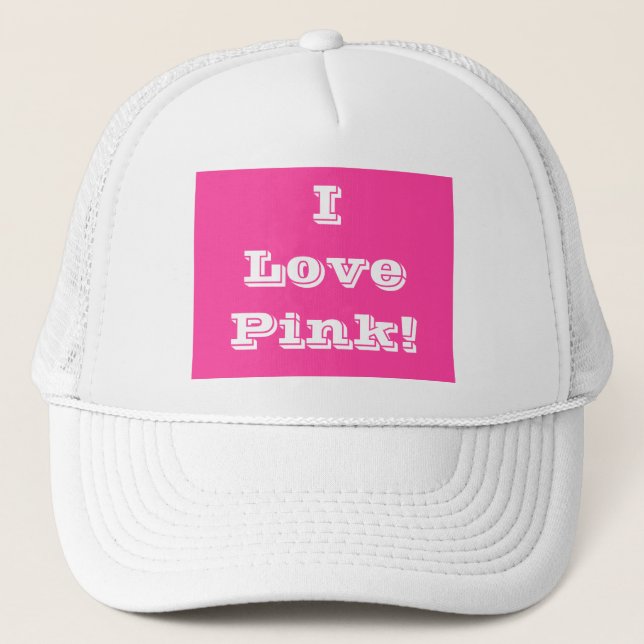 Hat I Love Pink (Front)