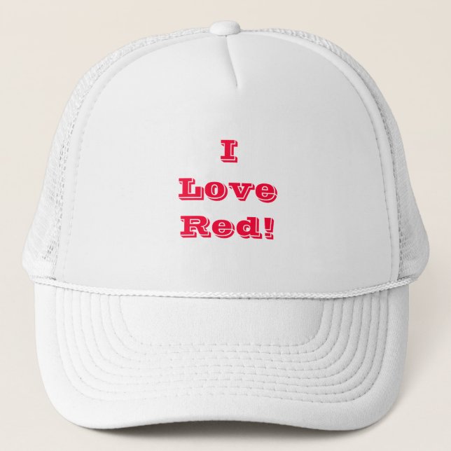 Hat I Love Red (Front)
