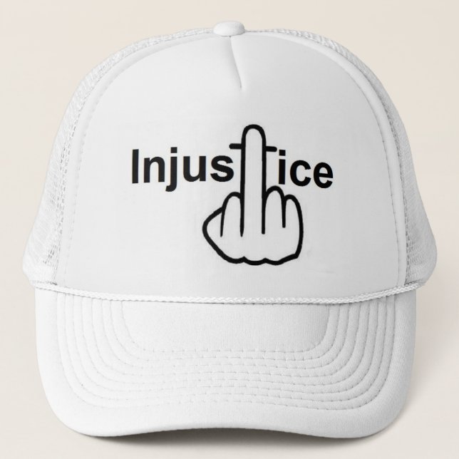 Hat Injustice Is Bad (Front)