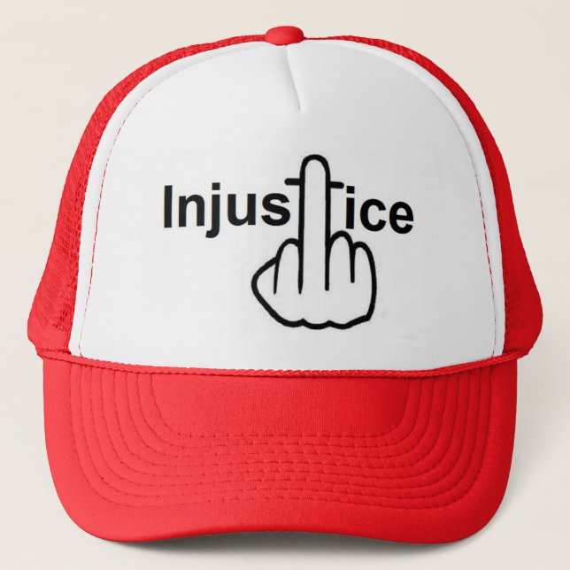 Hat Injustice Is Bad (Front)