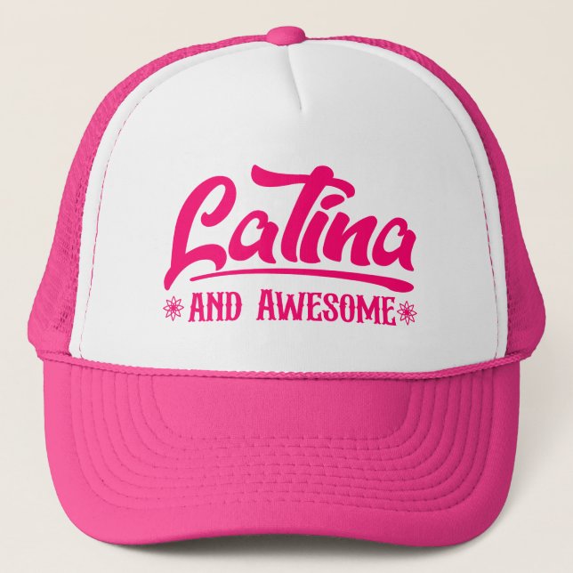 Hat Latina and Awesome (Front)
