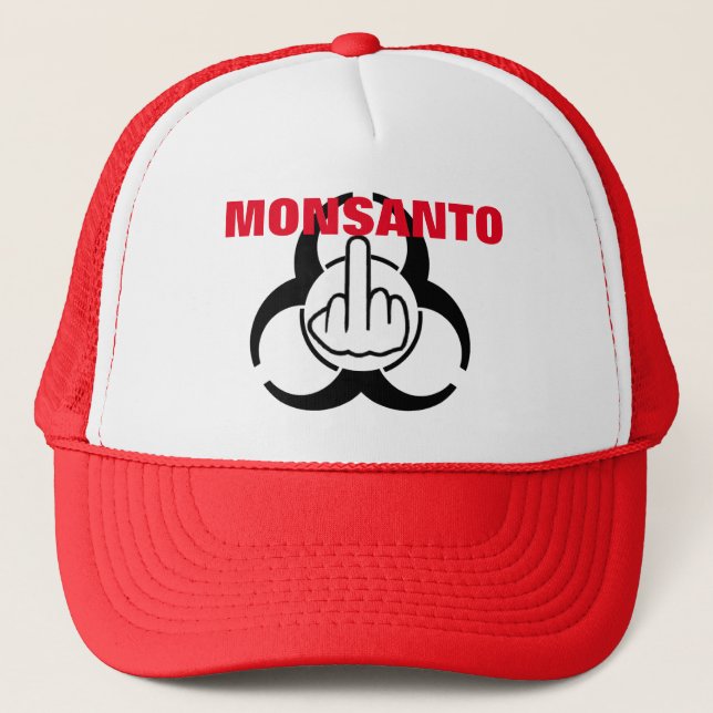 Hat Monsanto Bio Hazard Flip (Front)