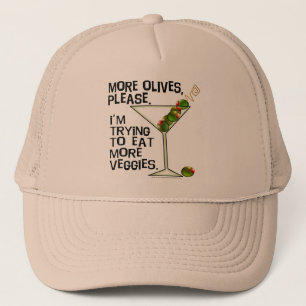 HAT - More Olives. Eating Veggies!