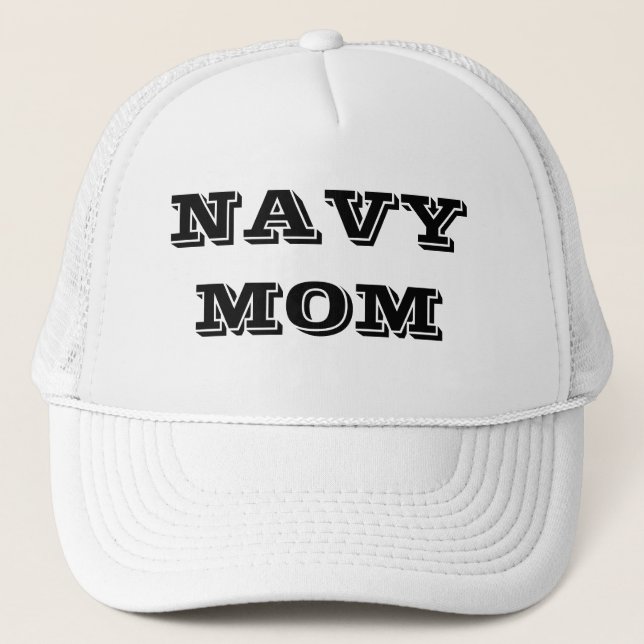 Hat Navy Mum (Front)