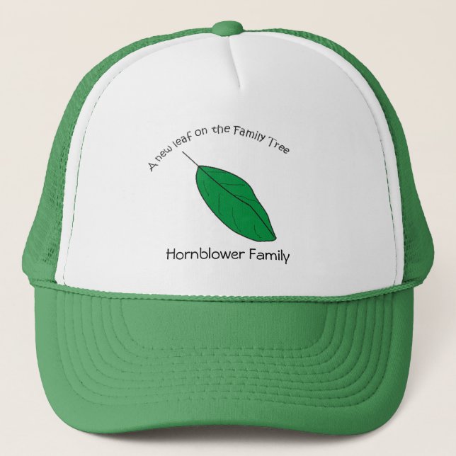 Hat - New Leaf on Family Tree (Front)