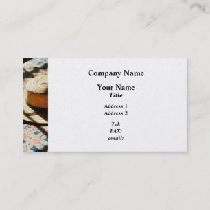 Hat on Bed - Platinum Business Card