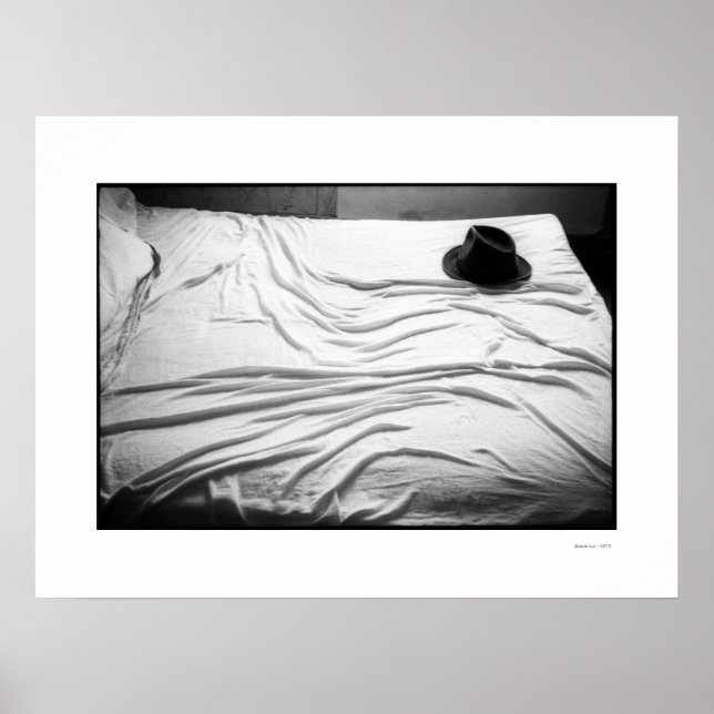 HAT ON BED Poster (Front)