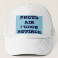 Hat Proud Air Force Retiree