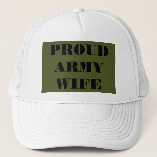 Hat Proud Army Wife (Front)