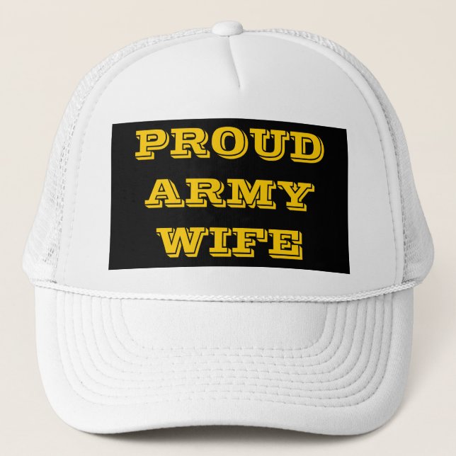 Hat Proud Army Wife (Front)