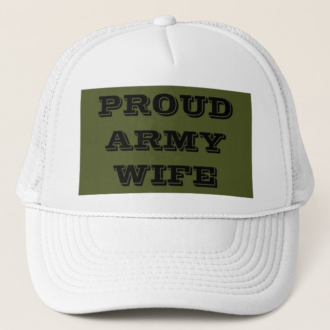 Hat Proud Army Wife (Front)