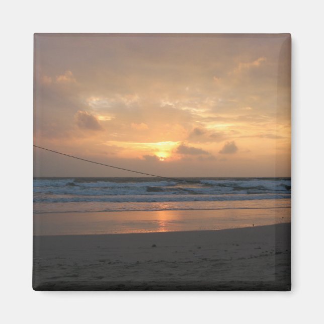 Hat Rin Beach Sunrise ... Koh Phangan, Thailand Magnet (Front)