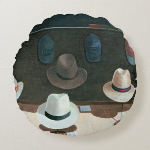 Hat Shop 1990 Round Cushion