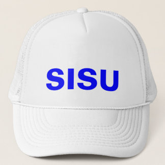 HAT~ Sisu Nature & Spirit of the Finnish People Trucker Hat