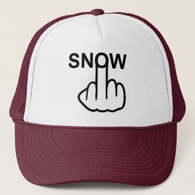 Hat Snow Flip (Front)