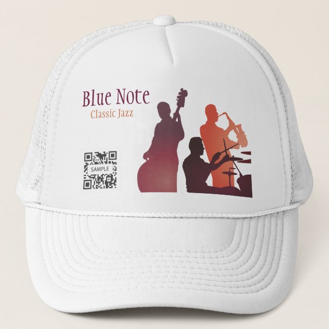 Hat Template Jazz Band (Front)