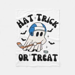 Hat Trick Or Treat (1) Fleece Blanket
