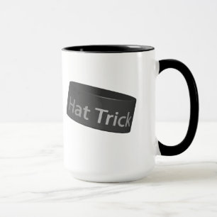 Hat Trick Puck with Name Mug
