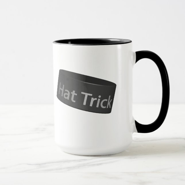 Hat Trick Puck with Name Mug (Right)