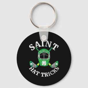 Hat Tricks Hockey Shamrock Kids Boys St Patricks D Key Ring