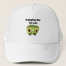Hat With Enjoying the RV Life and Camper Photo