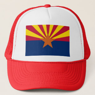 Hat with Flag of  Arizona State - USA