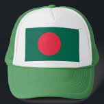 Hat with Flag of Bangladesh<br><div class="desc">Add a touch of Bangladesh pride to your wardrobe with our exclusive hat featuring the flag of Bangladesh! Crafted with meticulous attention to detail, this hat is more than just a functional accessory; it’s a celebration of Bangladesh’s heritage and cultural pride. The vibrant design prominently displays the iconic Bangladesh flag,...</div>