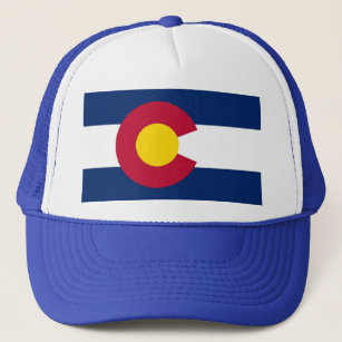 Hat with Flag of  Colorado State - USA
