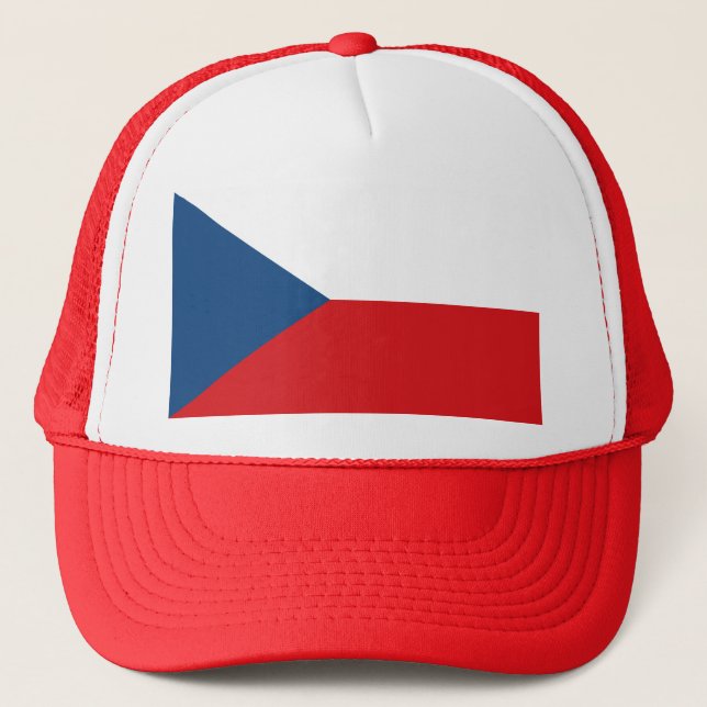 Hat with Flag of Czechia (Front)