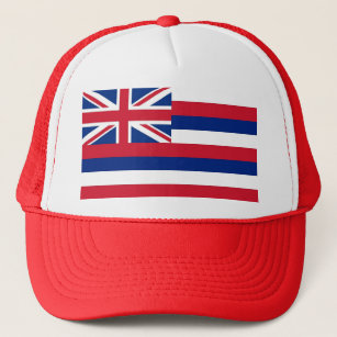 Hat with Flag of  Hawaii State - USA