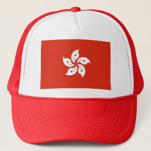 Hat with Flag of Hong Kong, China