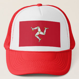 Hat with Flag of Isle of Man
