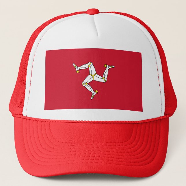 Hat with Flag of Isle of Man (Front)