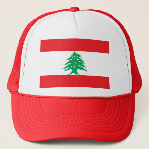 Hat with Flag of Lebanon