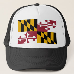 Hat with Flag of  Maryland State - USA