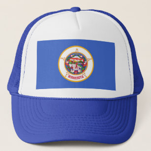 Hat with Flag of Minnesota State - USA