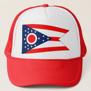 Hat with Flag of Ohio State - USA