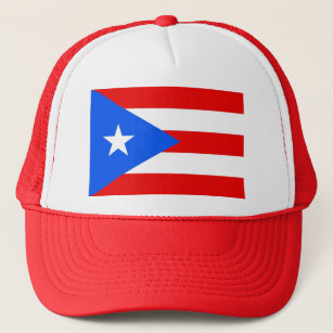 Hat with Flag of Puerto Rico - USA