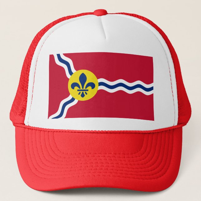 Hat with Flag of St. Louis, Missouri (Front)